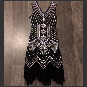 Beaded 1920’s era Flapper Dress